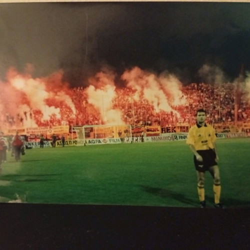 AEK photos used, pack of 5 from Nikos Goumas stadium