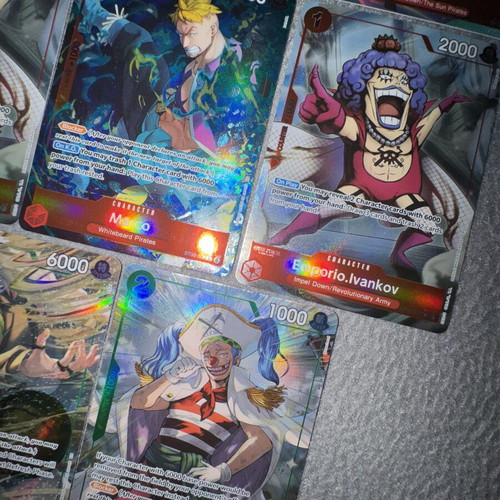 One Piece 8x AA Cards ST30 Alternate Arts New
