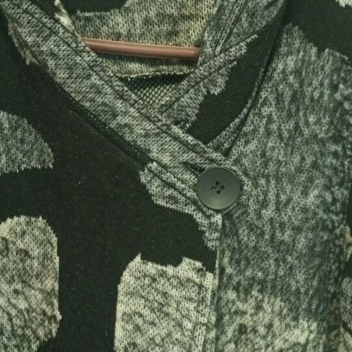 Helmi women's cardigan like new, size small, black gray