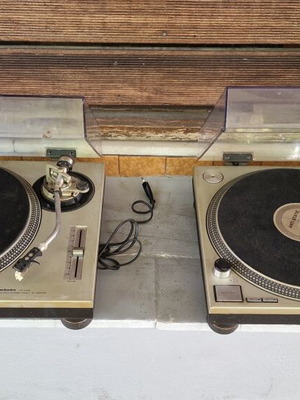 Technics SL-1200 MK2 πικάπ μεταχειρισμένο, σετ 2 τεμαχίων