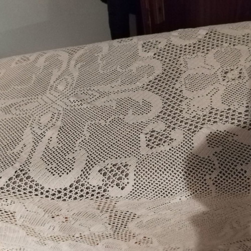Handmade crochet tablecloth new