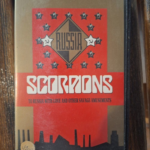 Scorpions Live Russia 1988 VHS used