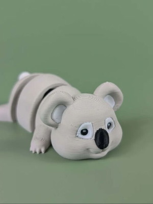 Koala Flexi keychain new with 3D print and flexible joints