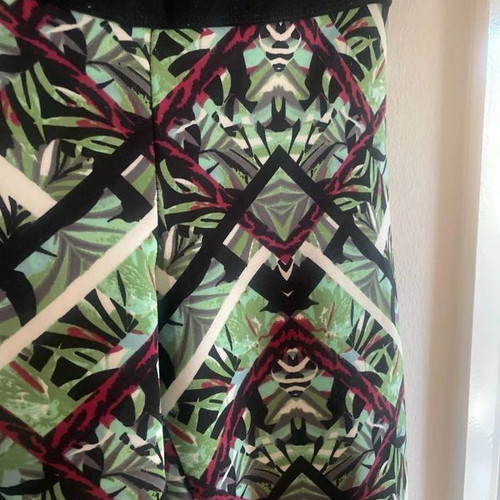 Leggings size S, pack of 4, athletic, grey and green