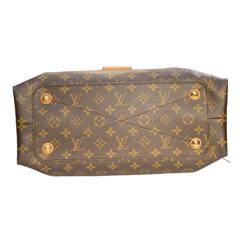 Louis Vuitton Olympe shoulder bag used, Monogram canvas and Aurore leather
