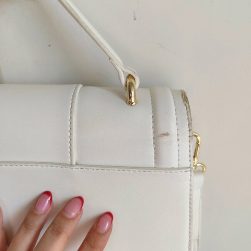 Twinset crossbody bag like new, white