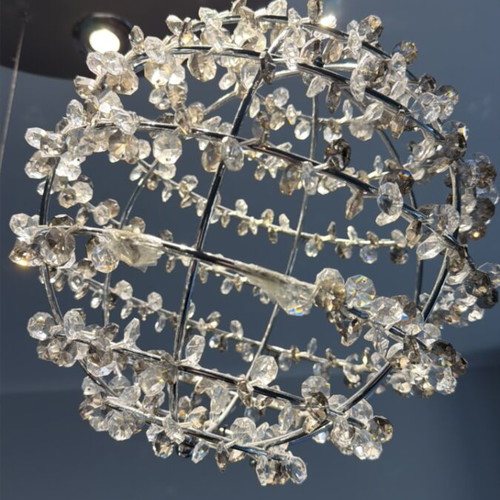 Swarovski multi-light chandelier