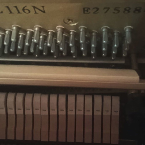 Yamaha E116N acoustic upright piano like new