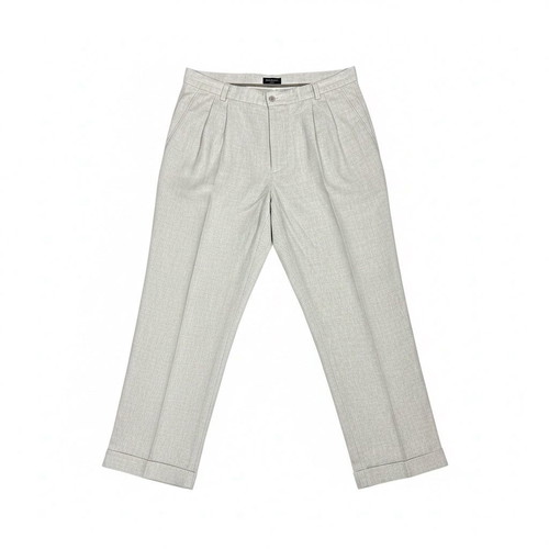 Dockers Khakis linen pants used, beige pleated, W36 L30