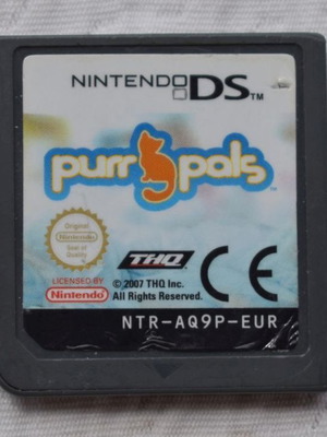 Purr Pals Nintendo DS употребявана игра за симулация на домашен любимец