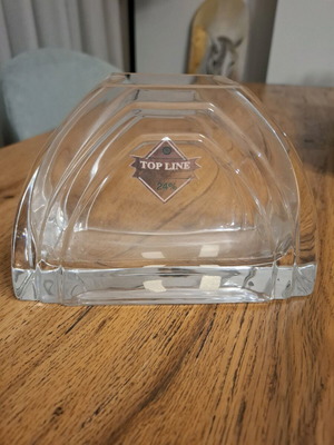 Small crystal vase like new
