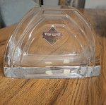 Small crystal vase like new