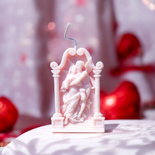 Aromatic Thematic Soy Candle Eros & Psyche new, peony-sandalwood scent