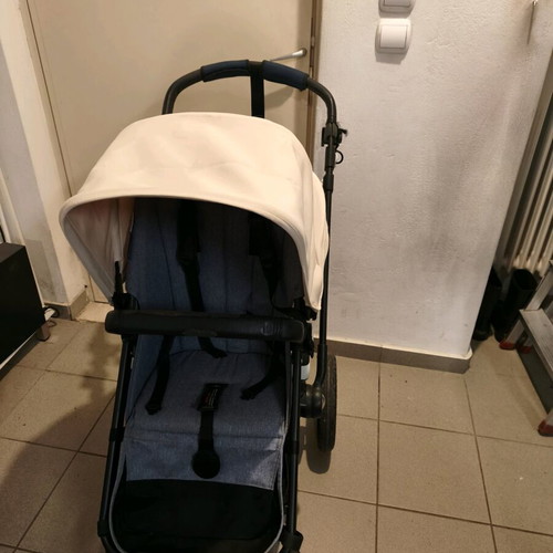 Bugaboo Cameleon 3 stroller used with portbebe and footmuff