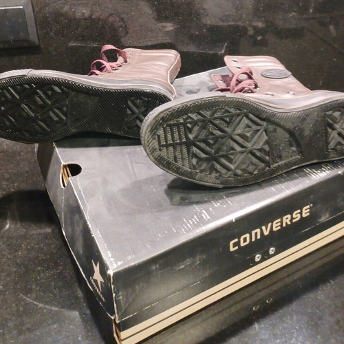 Converse All Star leather boots like new, size 36, brown