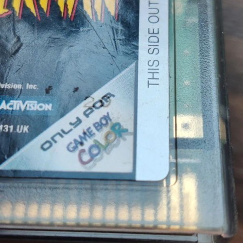 Spider-Man game for Nintendo Game Boy Color used cartridge
