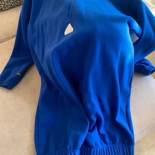 Adidas sweatshirt new blue unisex