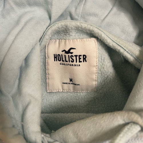 Hollister sweatshirt used, medium, turquoise