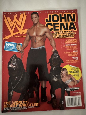 WWE magazine February 2007 like new
