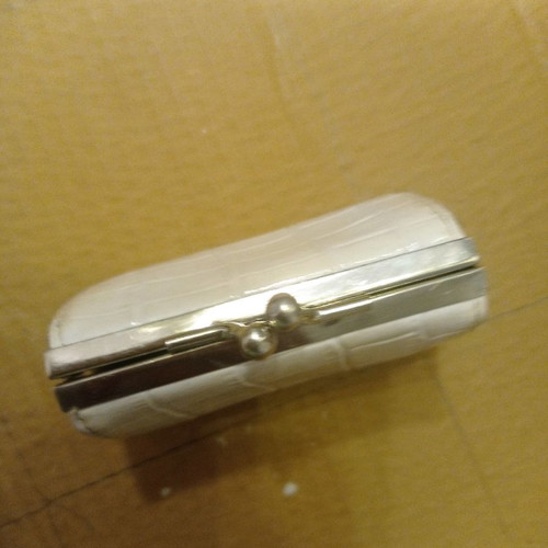 Wallet used for coins, 8.5x5cm, white