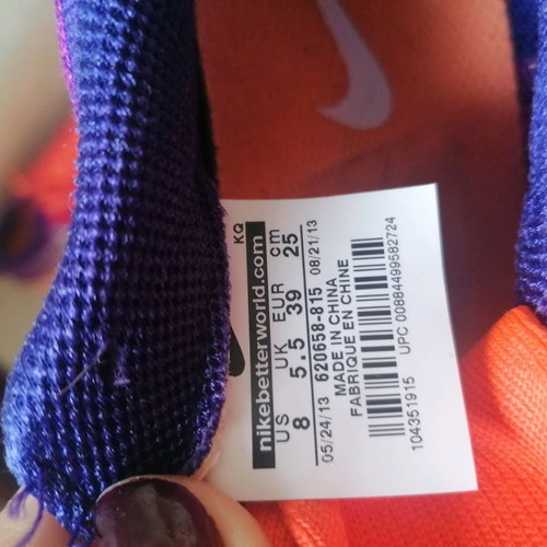 Αθλητικά παπούτσια Nike σαν καινούργια, νούμερο 39, πολύχρωμα