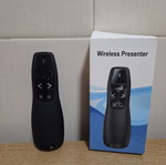 Wireless Presenter with Built-in Laser Pointer New