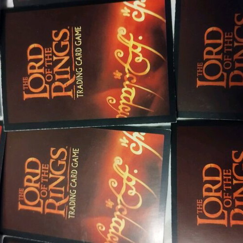 Lord of the Rings cards like new, set of 17