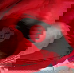  Μποτάκια suede κόκκινα