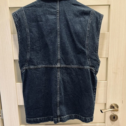 Fame Istanbul denim vest like new, vintage style, blue