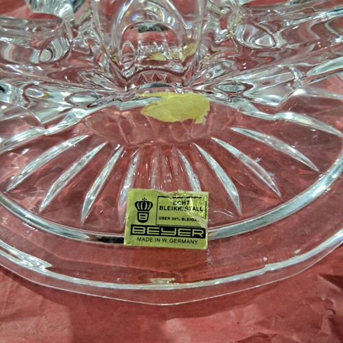 Crystal 3-Arm Candlesticks