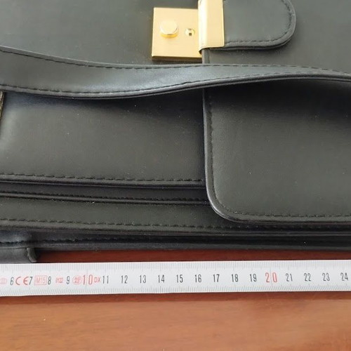 Hunter men's leather bag like new, black
