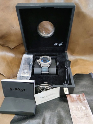 U-Boat U1001 Titanium Diver Watch 1000M Limited Edition 300 pcs like new
