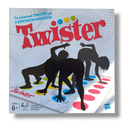 Twister board game used