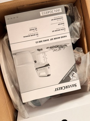 Silvercrest μίξερ χειρός με μπολ και εξαρτήματα ολοκαίνουργιο