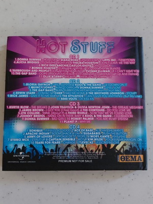 Hot Stuff pop 4 CD box set new