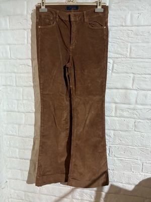 Trussardi velvet pants like new, brown, sizes S and M