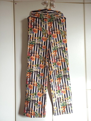 Floral summer airy comfortable pants new