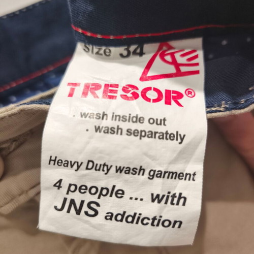 Tresor pants beige like new, size 34