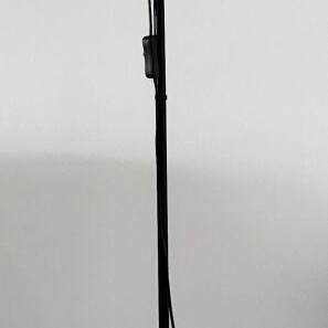 IKEA Not floor lamp, black and white, adjustable height