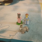 Kinder Shrek figures used, set