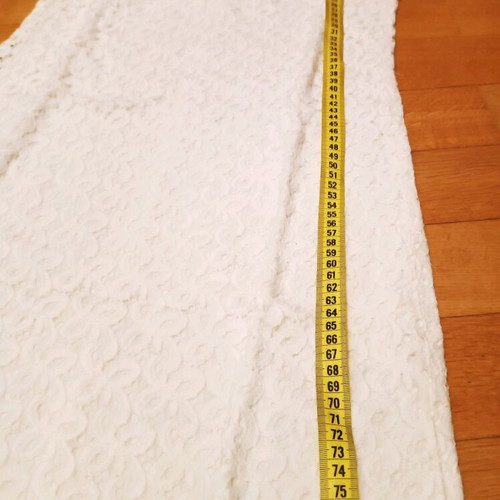 Zara lace dress type Guipure XS used, white