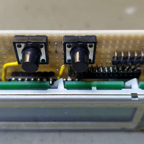 Arduino project with 16-character LCD screen