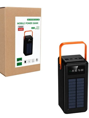 Power Bank Solar Charging 50000mAh New