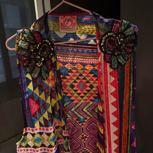 Swimwear cover-up like new, multicolored, size S