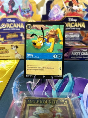 Disney Lorcana TCG κάρτα Pluto σε άριστη κατάσταση