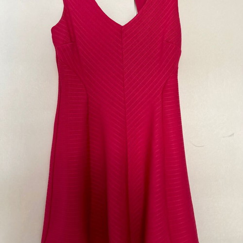 Miss Selfridge L fuchsia dress.