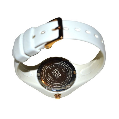 Ice-Watch women's white silicone wristwatch used