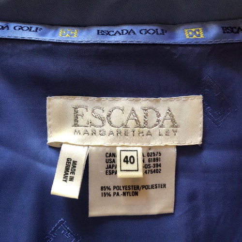 Escada Golf sleeveless jacket light blue like new