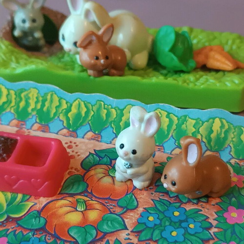 Littlest Pet Shop vintage rabbits used