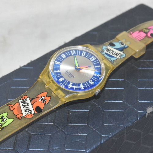 Swatch AG 2002 vintage watch like new, colorful, functional